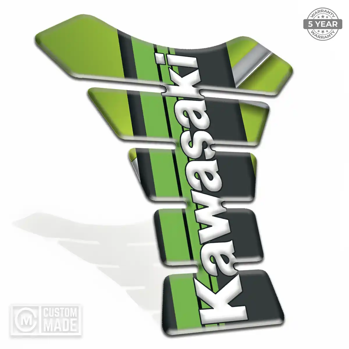 Kawasaki Epoxy Tank Pad Sleek Style