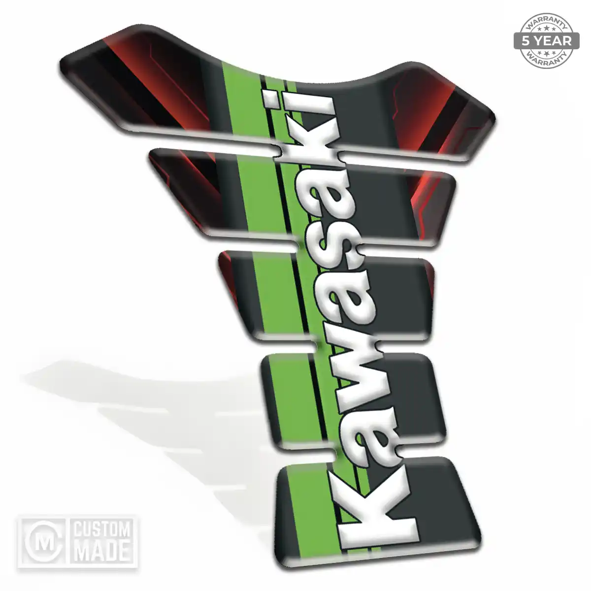 Kawasaki Fuel Tank Pad Elite Finish