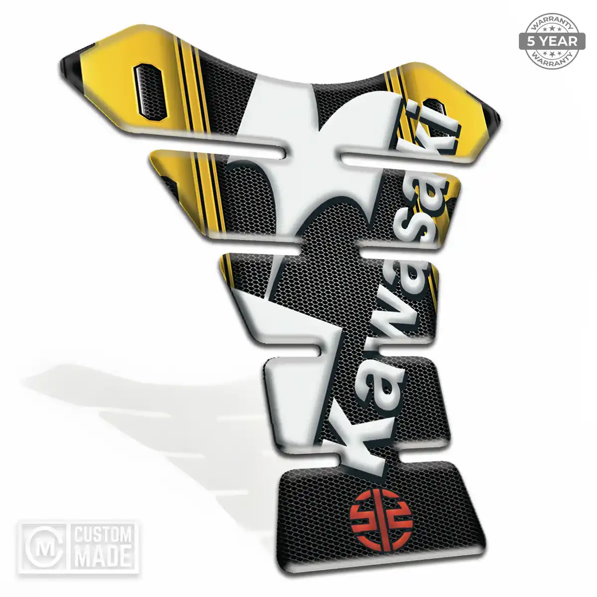 Kawasaki Fuel Tank Protector Refined Design