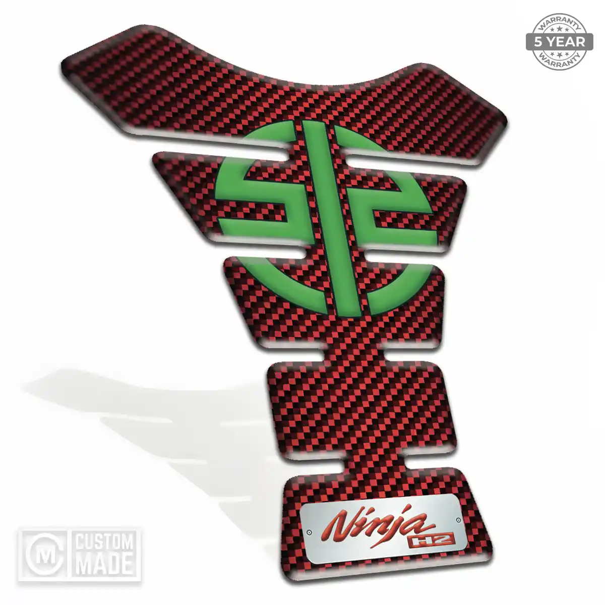 Kawasaki Fuel Tank Protector Sleek Style