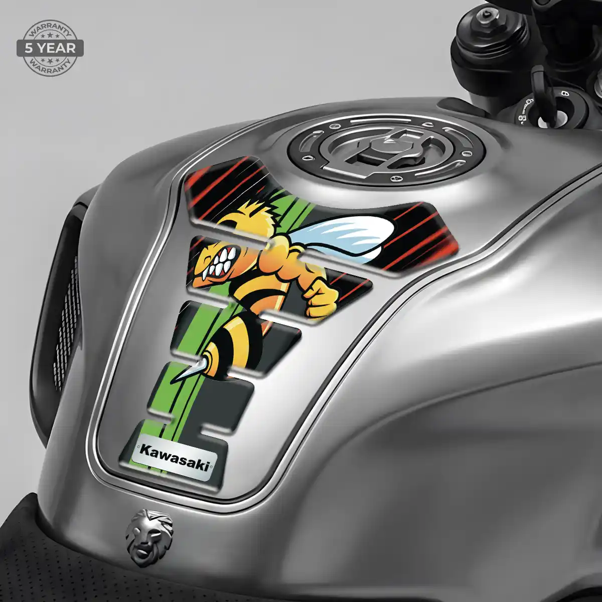 Kawasaki Gas Tank Pad Refined Design