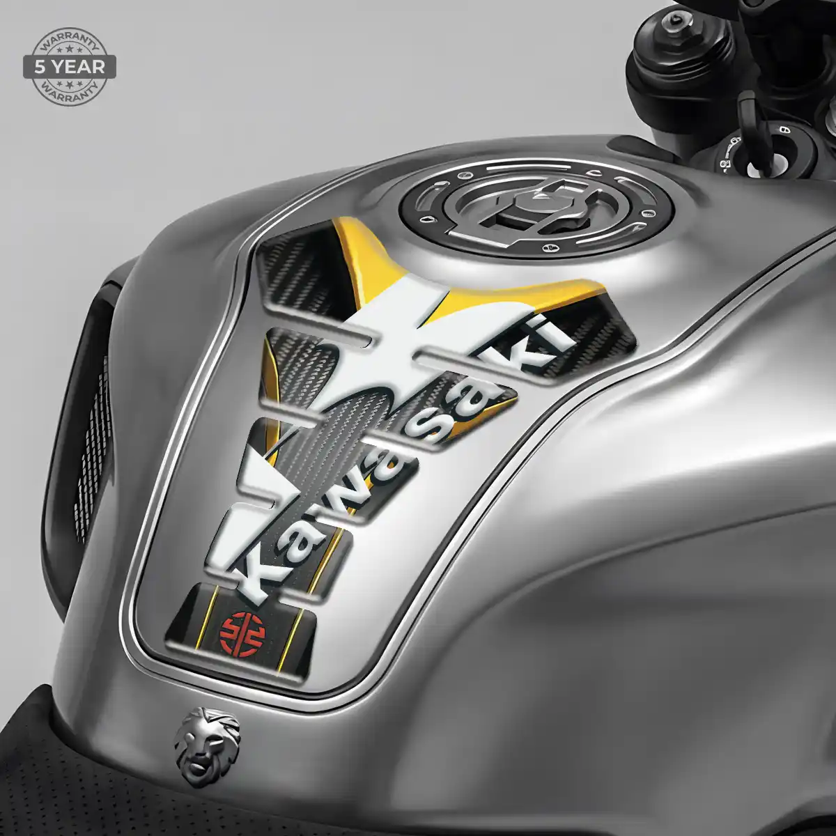 Kawasaki Gas Tank Pad Sleek Style