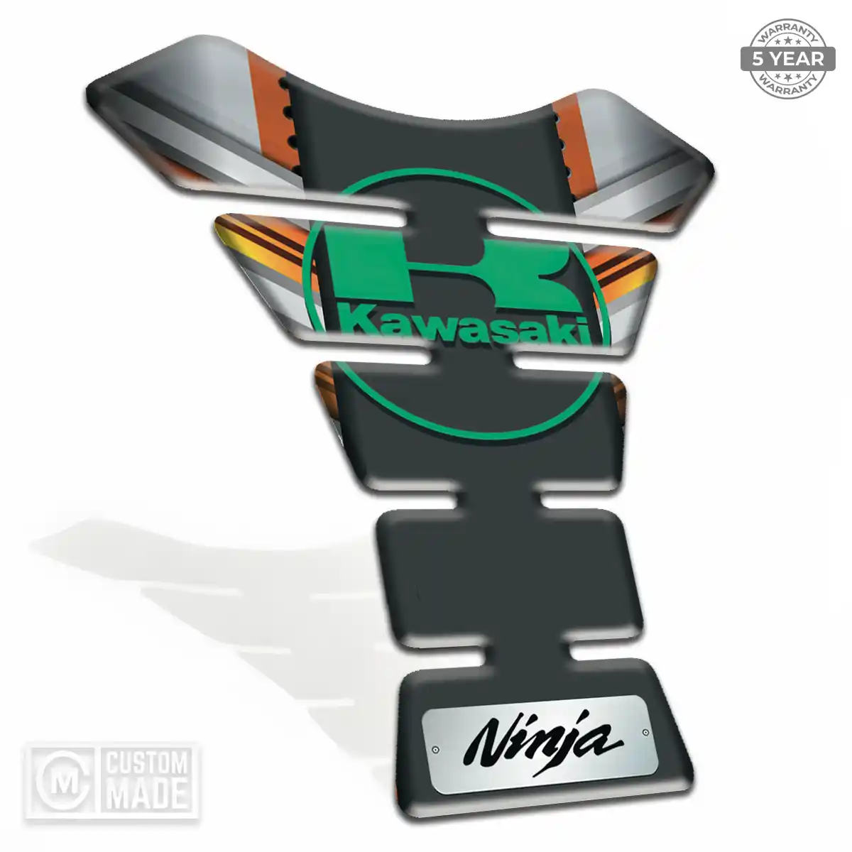 Kawasaki Gel Tank Pad Sleek Style