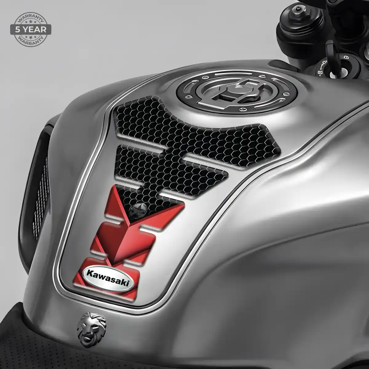 Kawasaki Motorbike Tank Pad Elite Finish