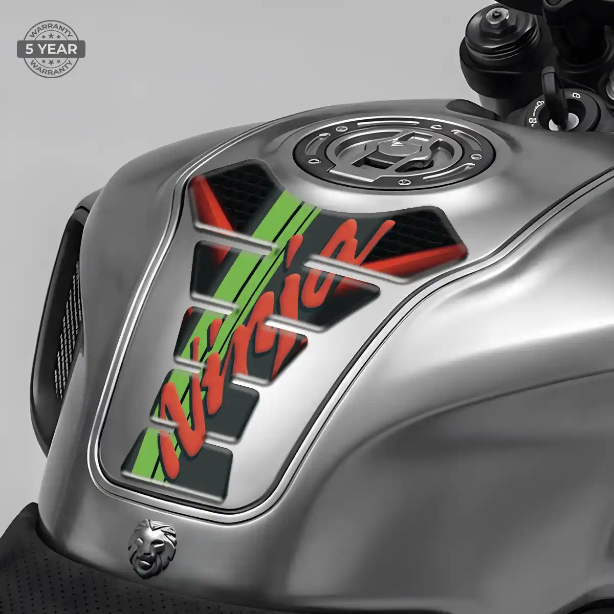Kawasaki Motorbike Tank Pad Refined Design