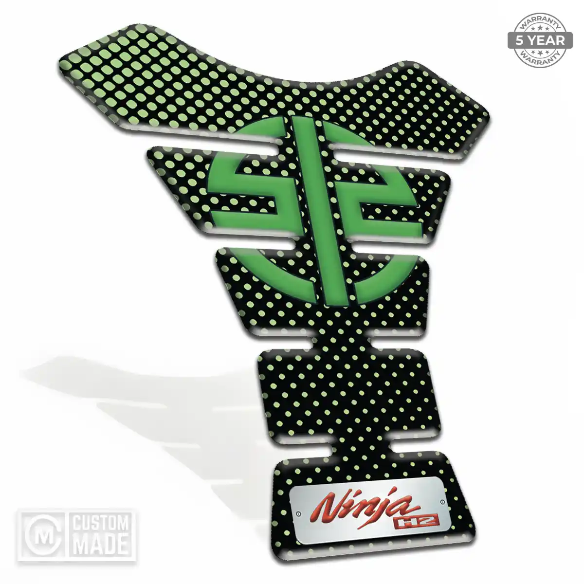 Kawasaki Motorcycle Tank Decal Signature Grade