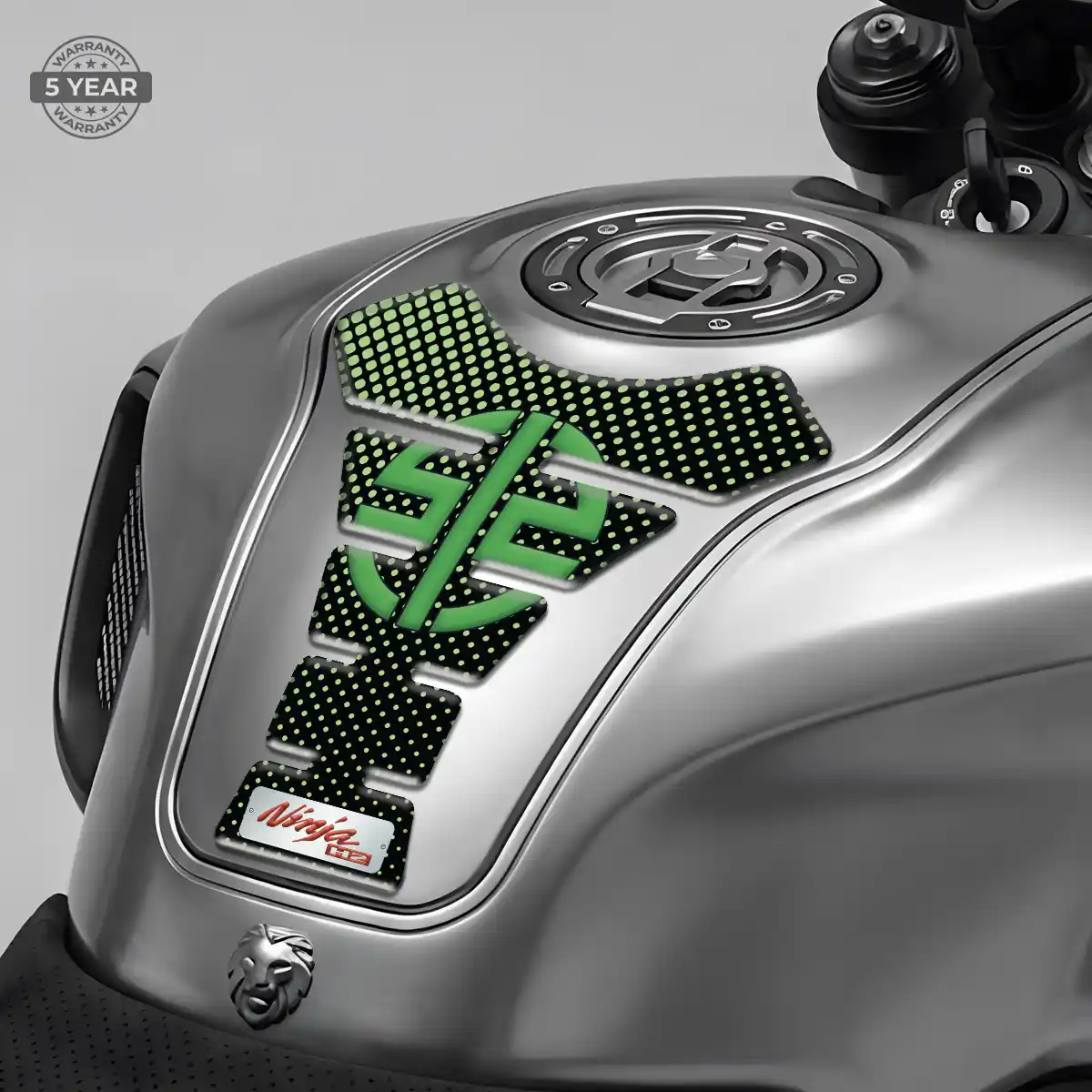 Kawasaki Motorcycle Tank Decal Signature Grade
