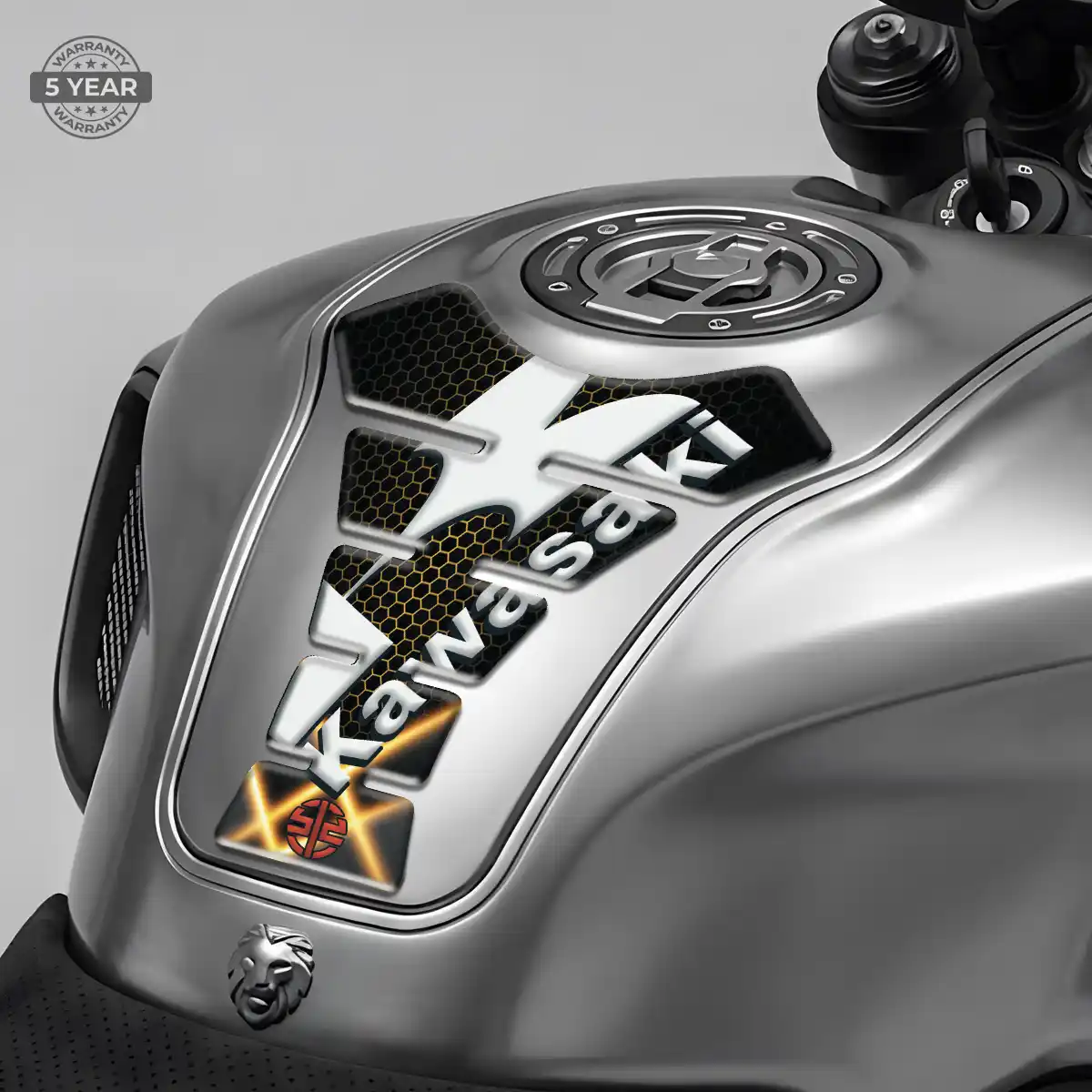Kawasaki Motorcycle Tank Pad Prestige Line