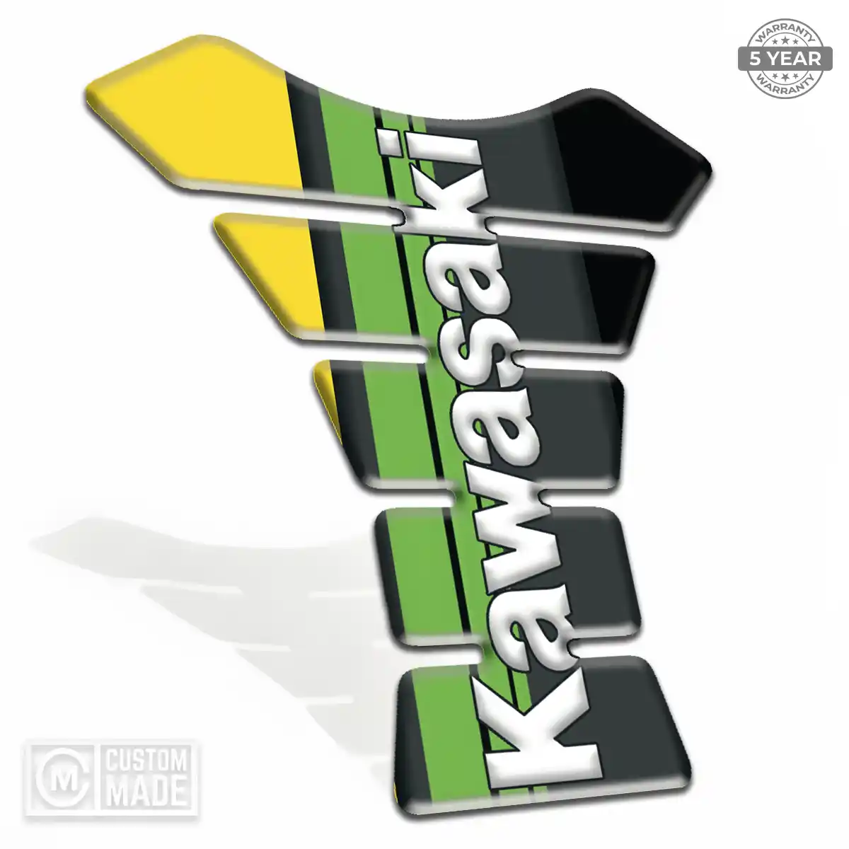 Kawasaki Motorcycle Tank Sticker Deluxe Edition