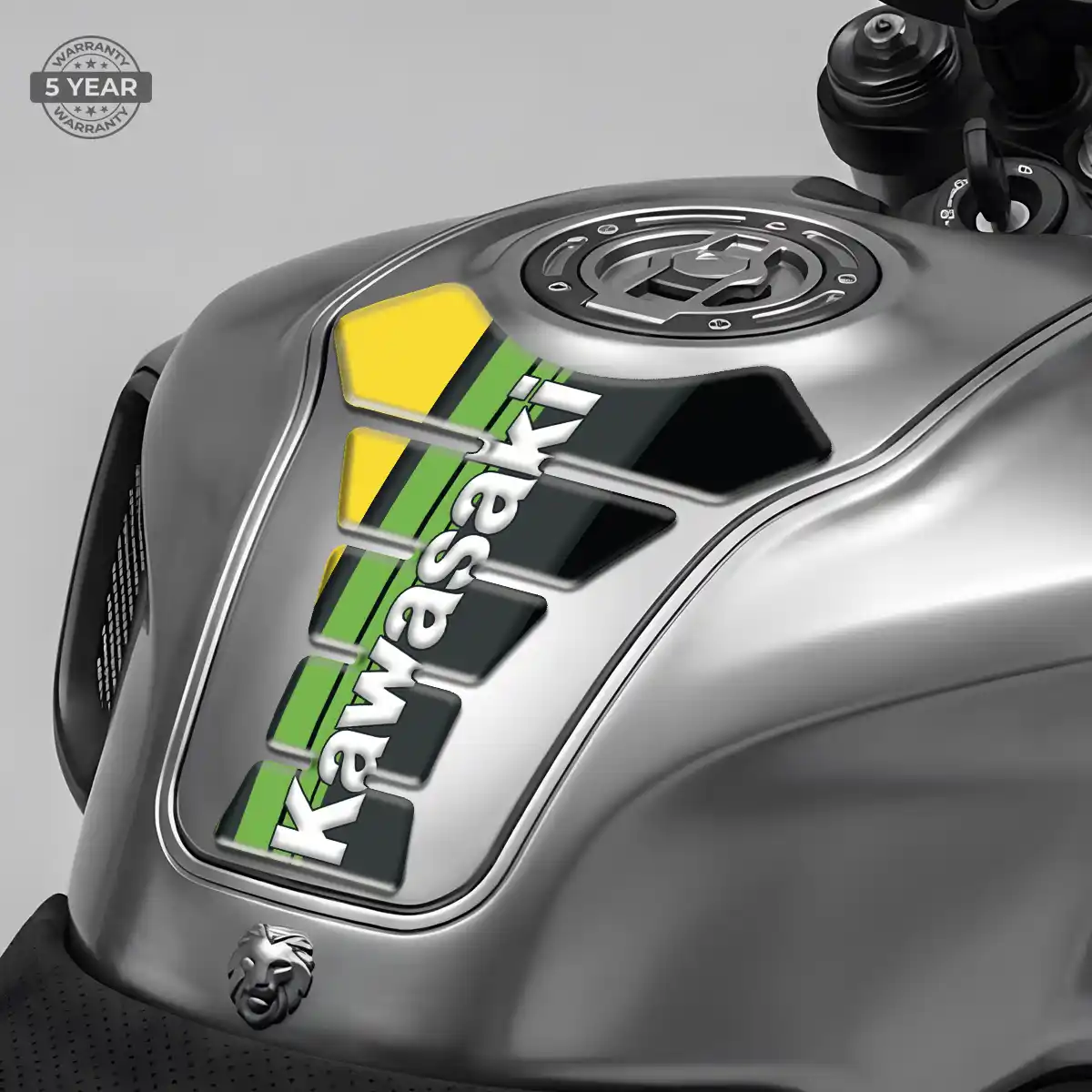 Kawasaki Motorcycle Tank Sticker Deluxe Edition