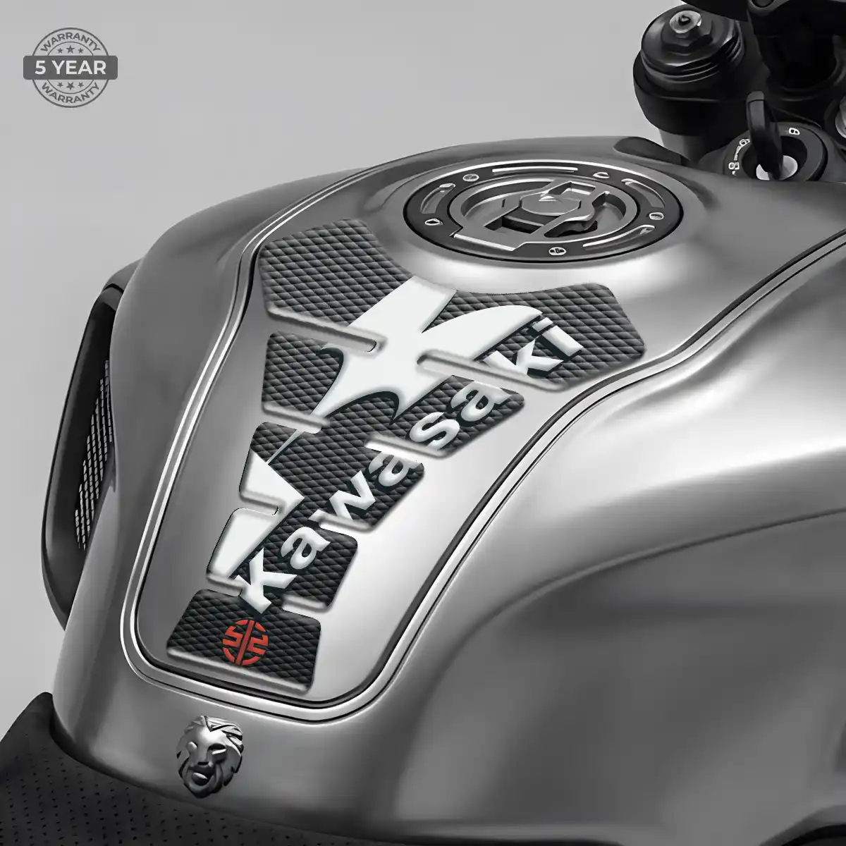 Kawasaki Motorcycle Tank Sticker Elite Finish