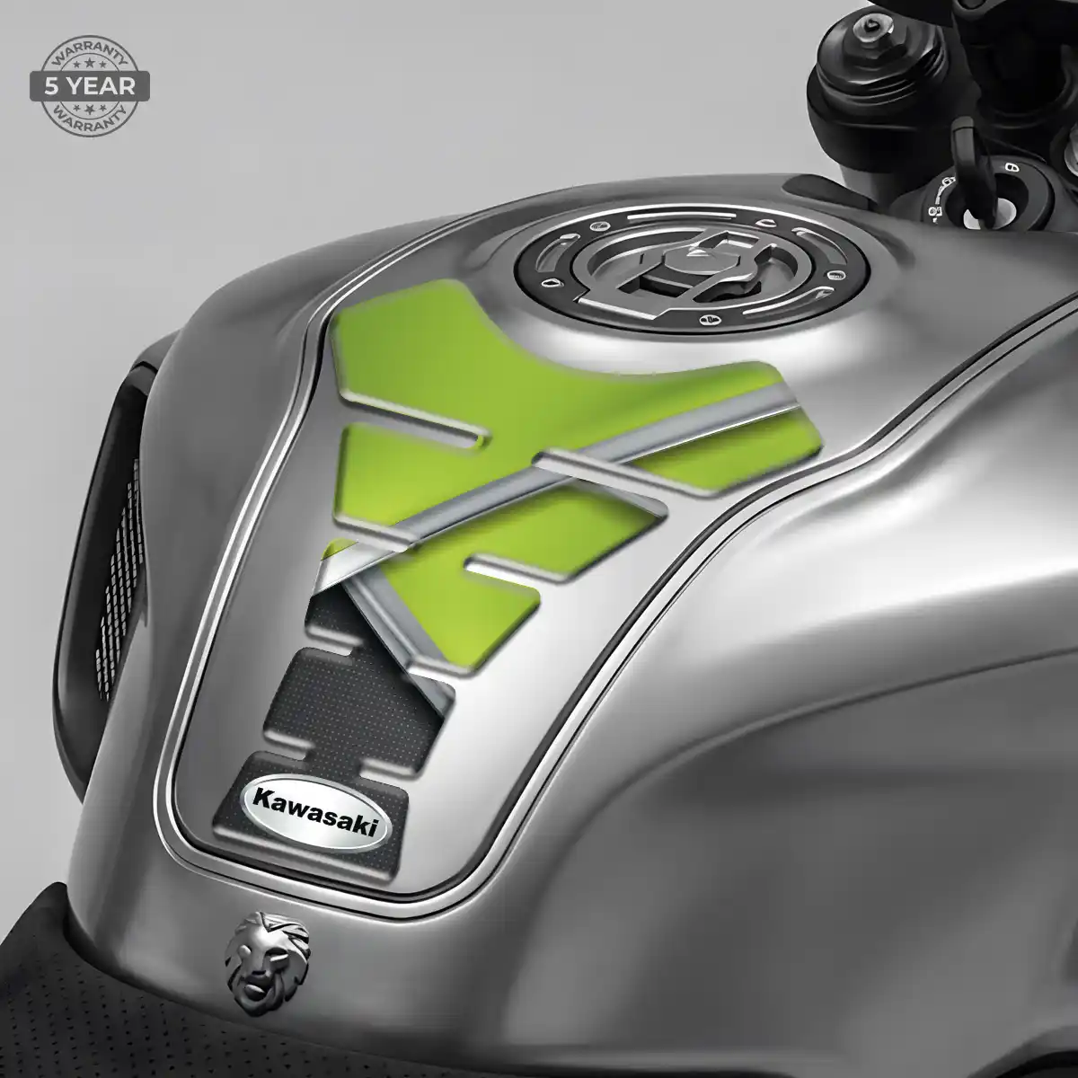 Kawasaki Motorcycle Tank Sticker Signature Grade