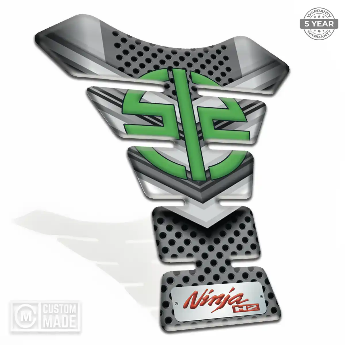 Kawasaki Motorcycle Tank Sticker Superior Craft