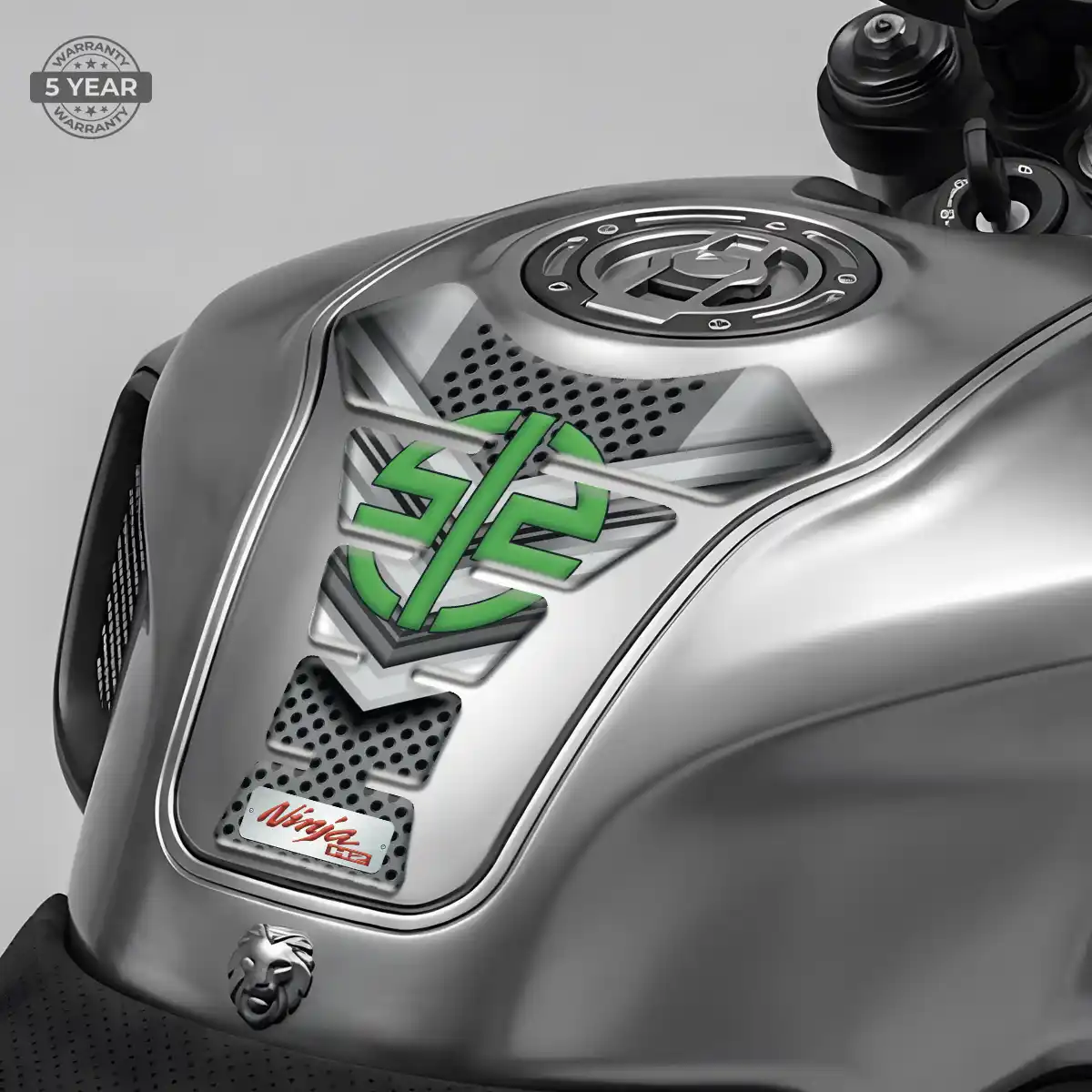 Kawasaki Motorcycle Tank Sticker Superior Craft