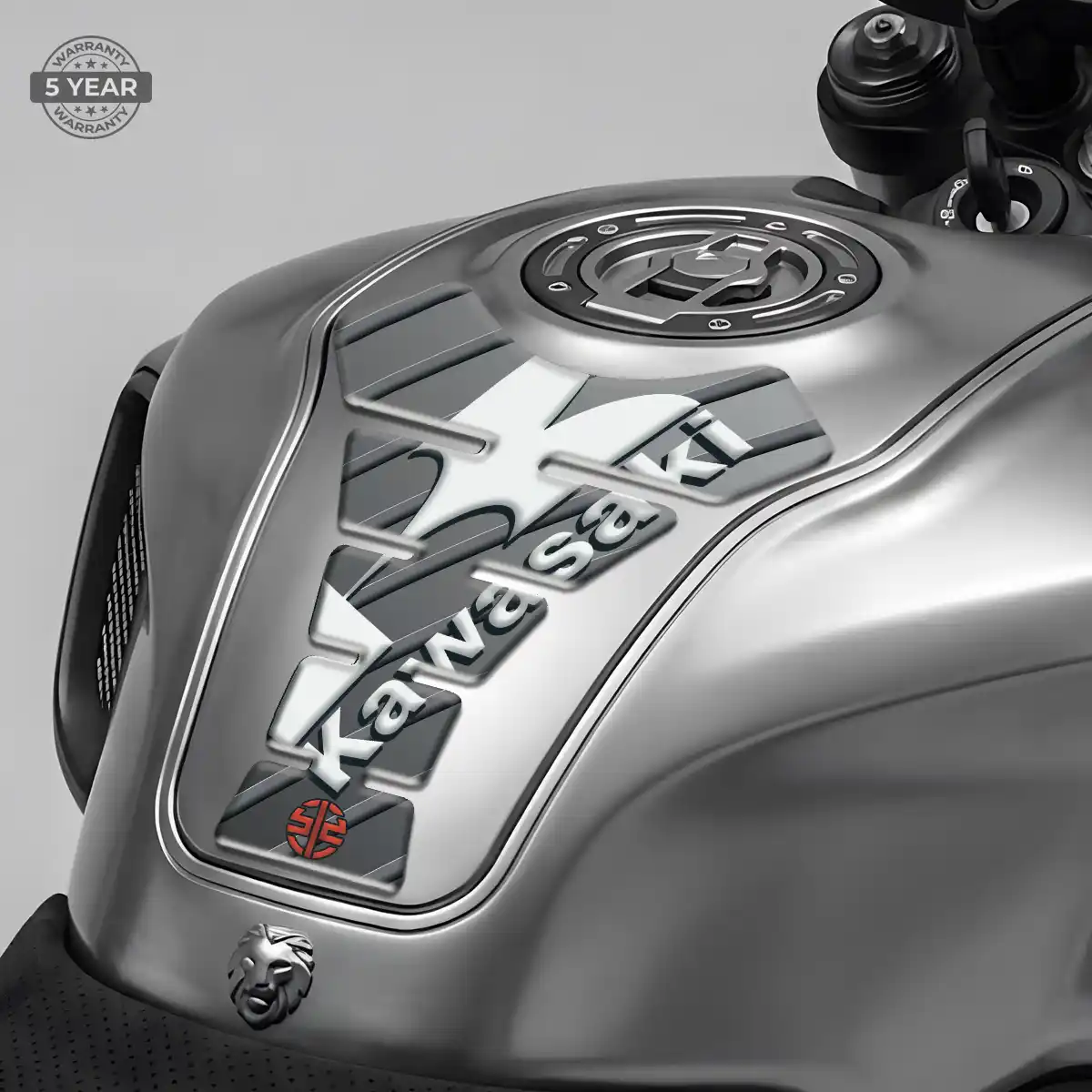 Kawasaki Resin Tank Pad Deluxe Edition