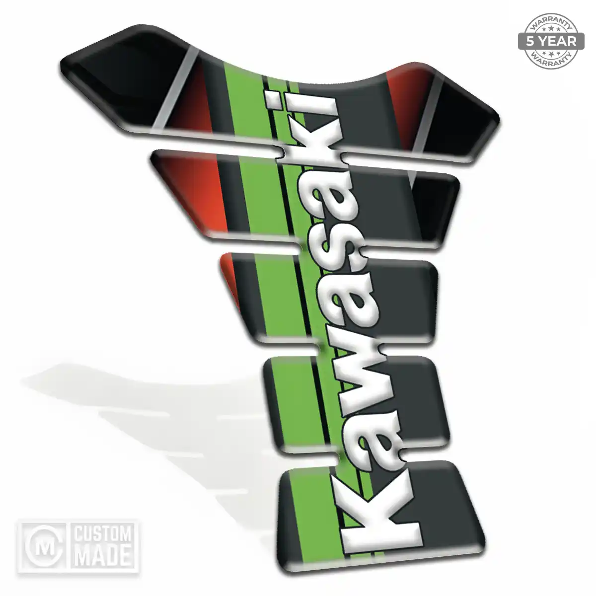 Kawasaki Resin Tank Pad Elite Finish