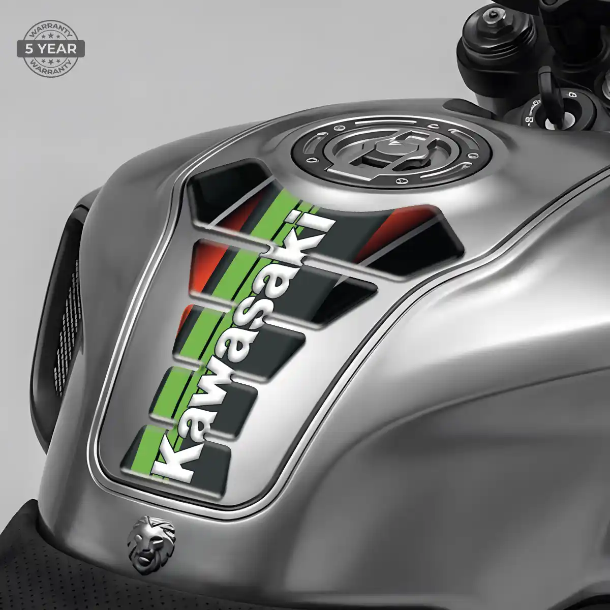 Kawasaki Resin Tank Pad Elite Finish