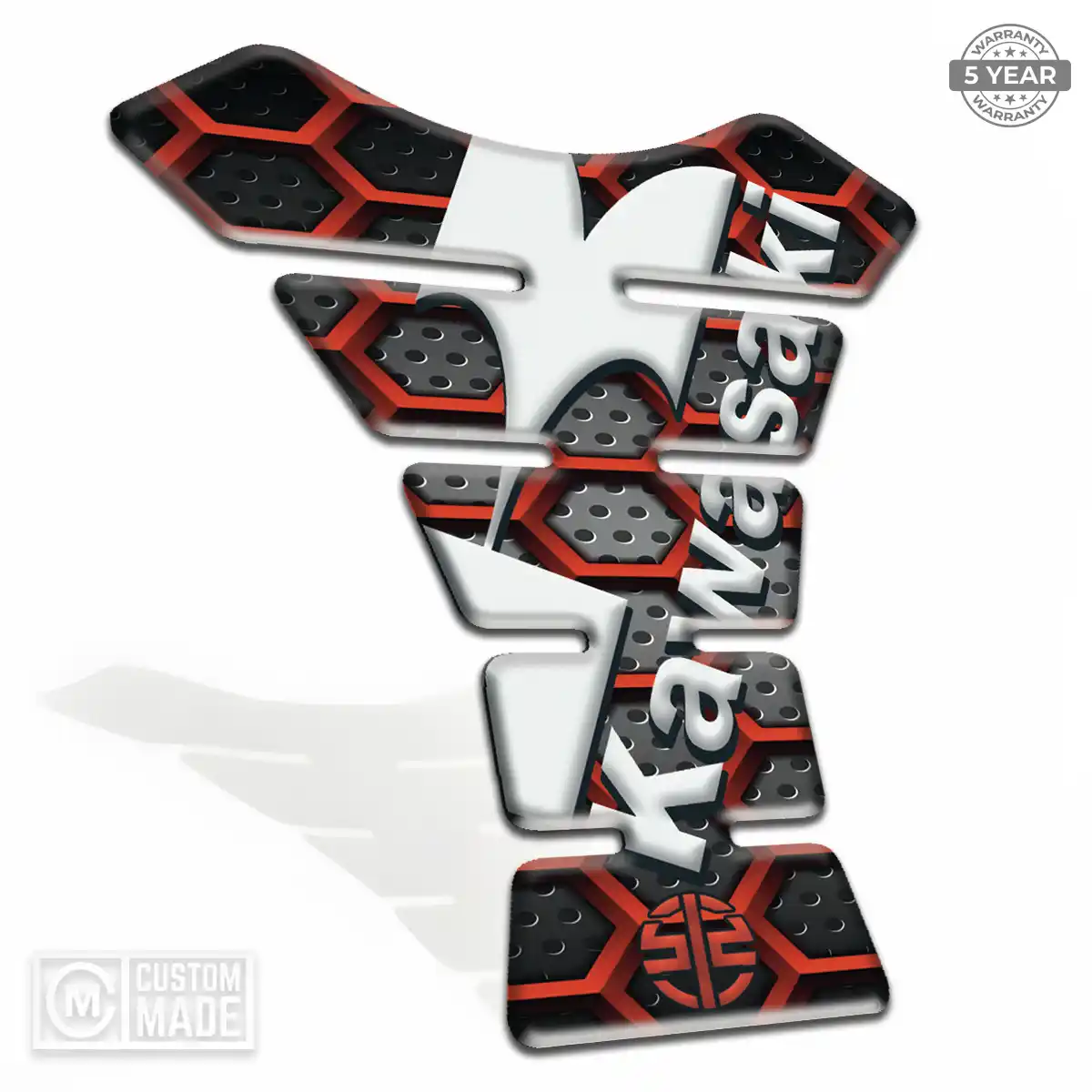 Kawasaki Self Adhesive Tank Pad Elite Finish
