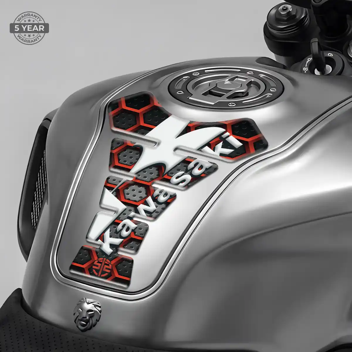 Kawasaki Self Adhesive Tank Pad Elite Finish