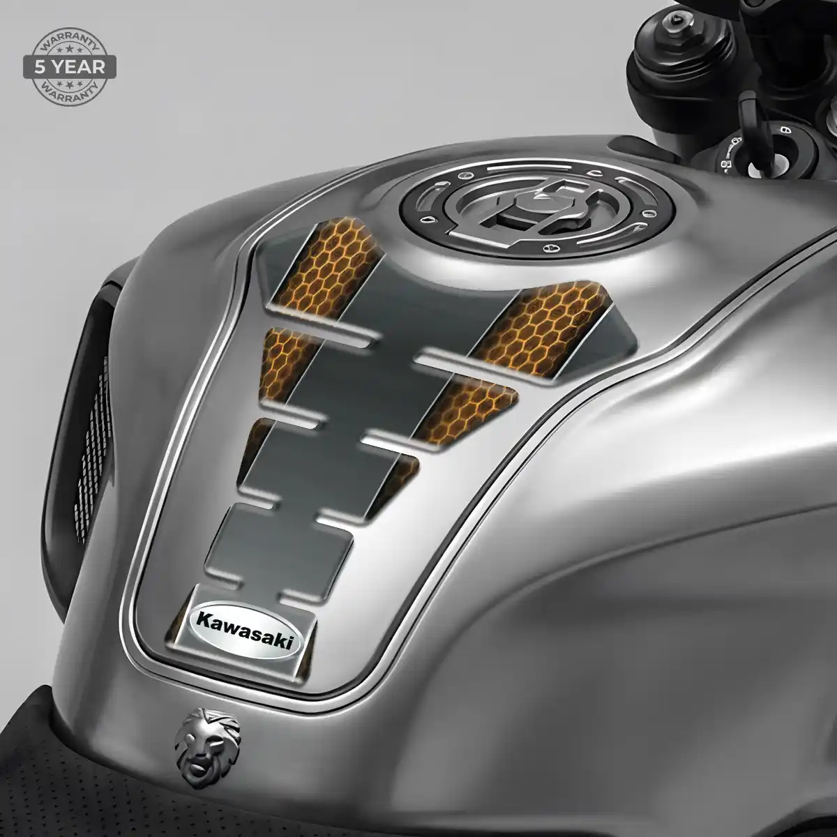 Kawasaki Tank Decal Refined Design