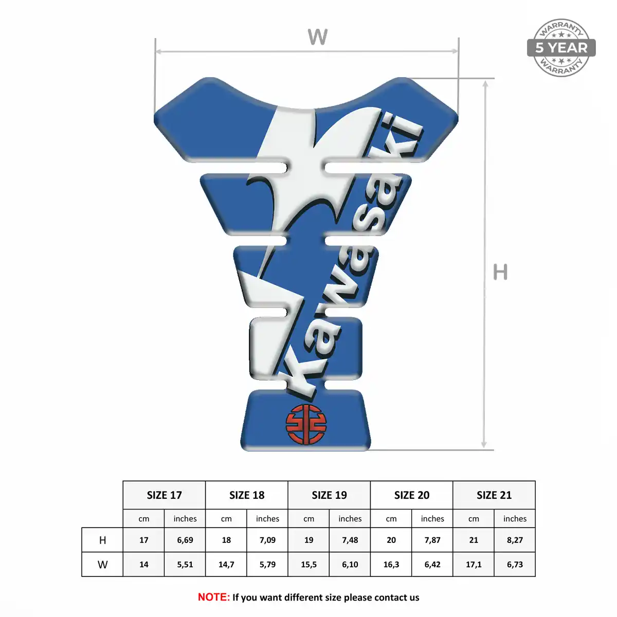Kawasaki Tank Fuse Exclusive Series
