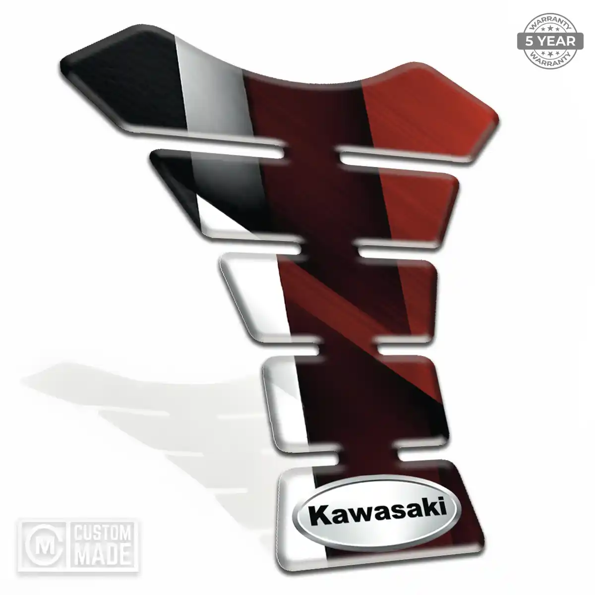 Kawasaki Tank Fuse Guard Motorbike Refined Design