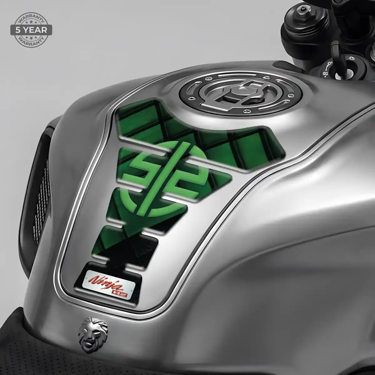 Kawasaki Tank Fuse Guard Motorcycle Elite Finish