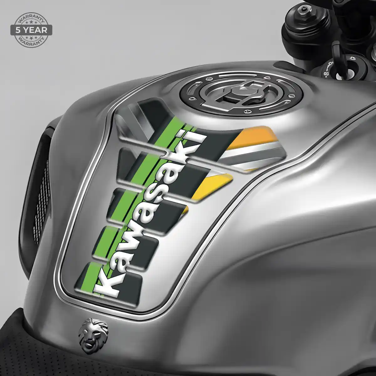 Kawasaki Tank Fuse Guard Motorcycle Refined Design