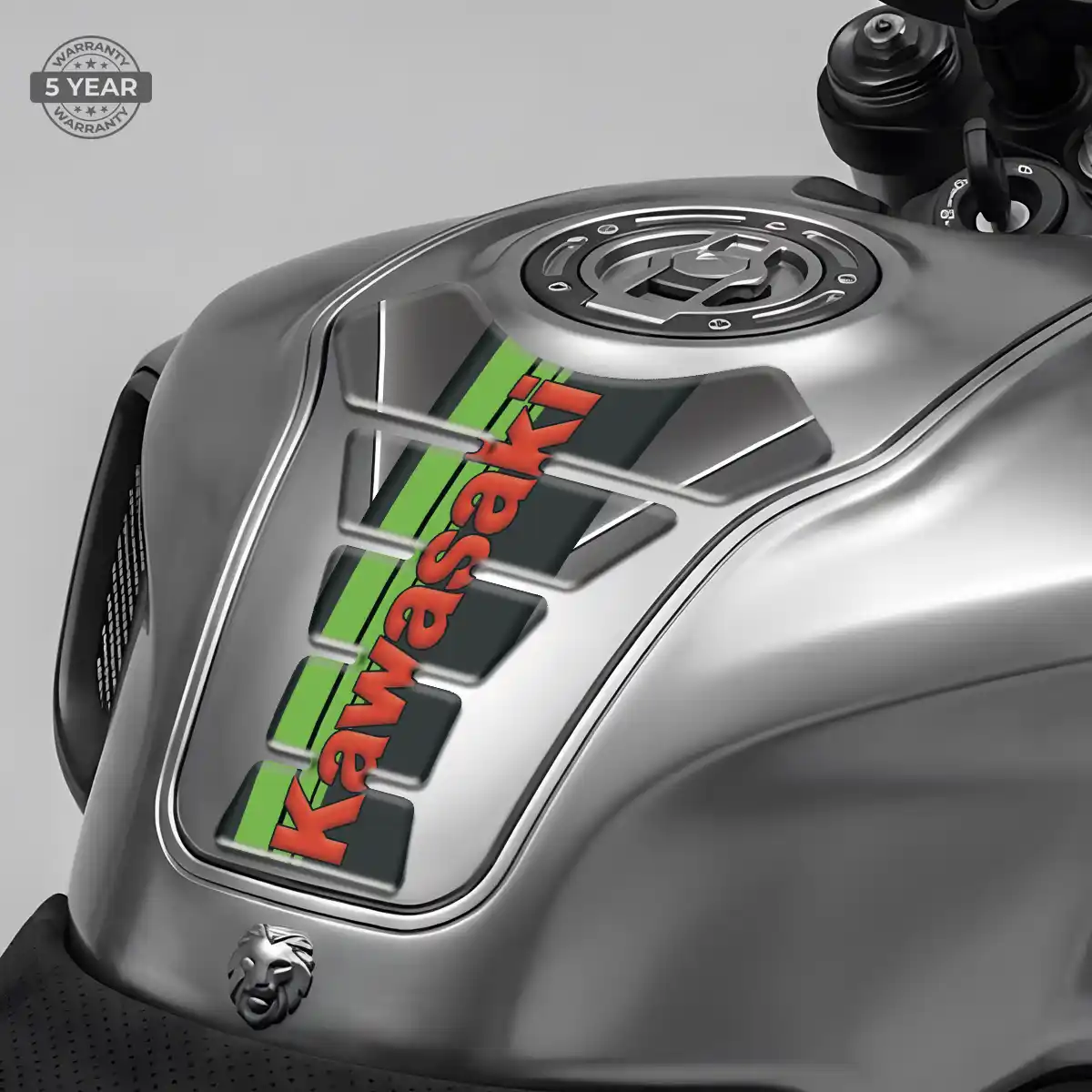 Kawasaki Tank Fuse Guard Motorcycle Sleek Style