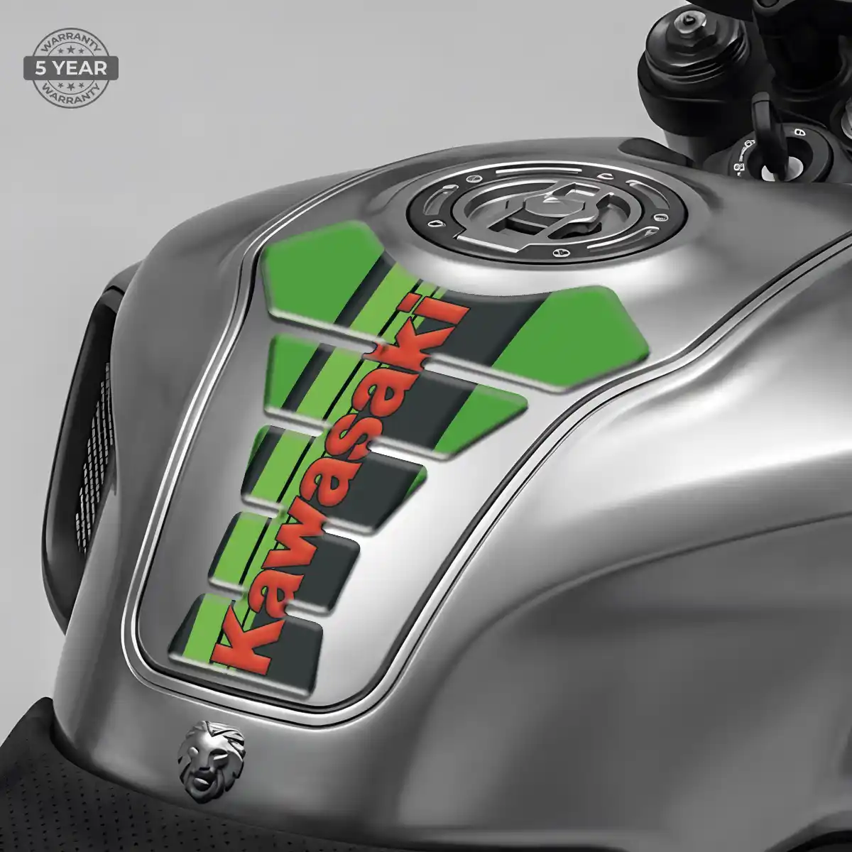 Kawasaki Tank Fuse Motorcycle Sleek Style