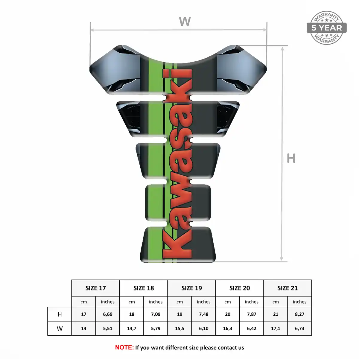 Kawasaki Tank Fuse Pad Deluxe Edition