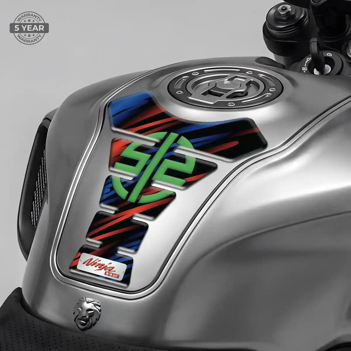 Kawasaki Tank Fuse Pad Motorbike Noble Edition