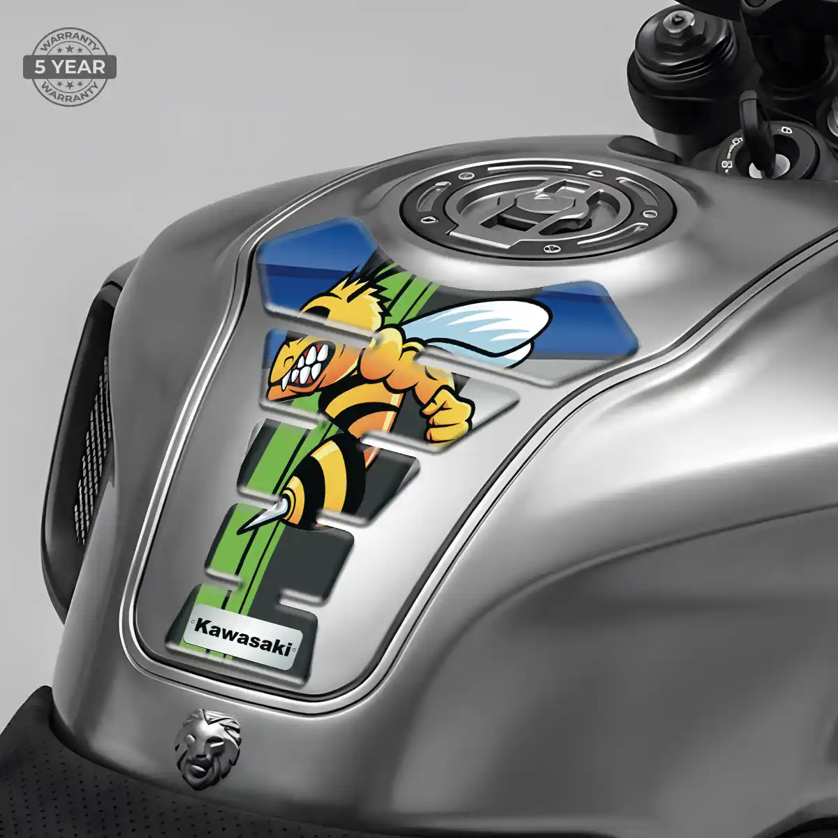 Kawasaki Tank Fuse Pad Motorbike Superior Craft