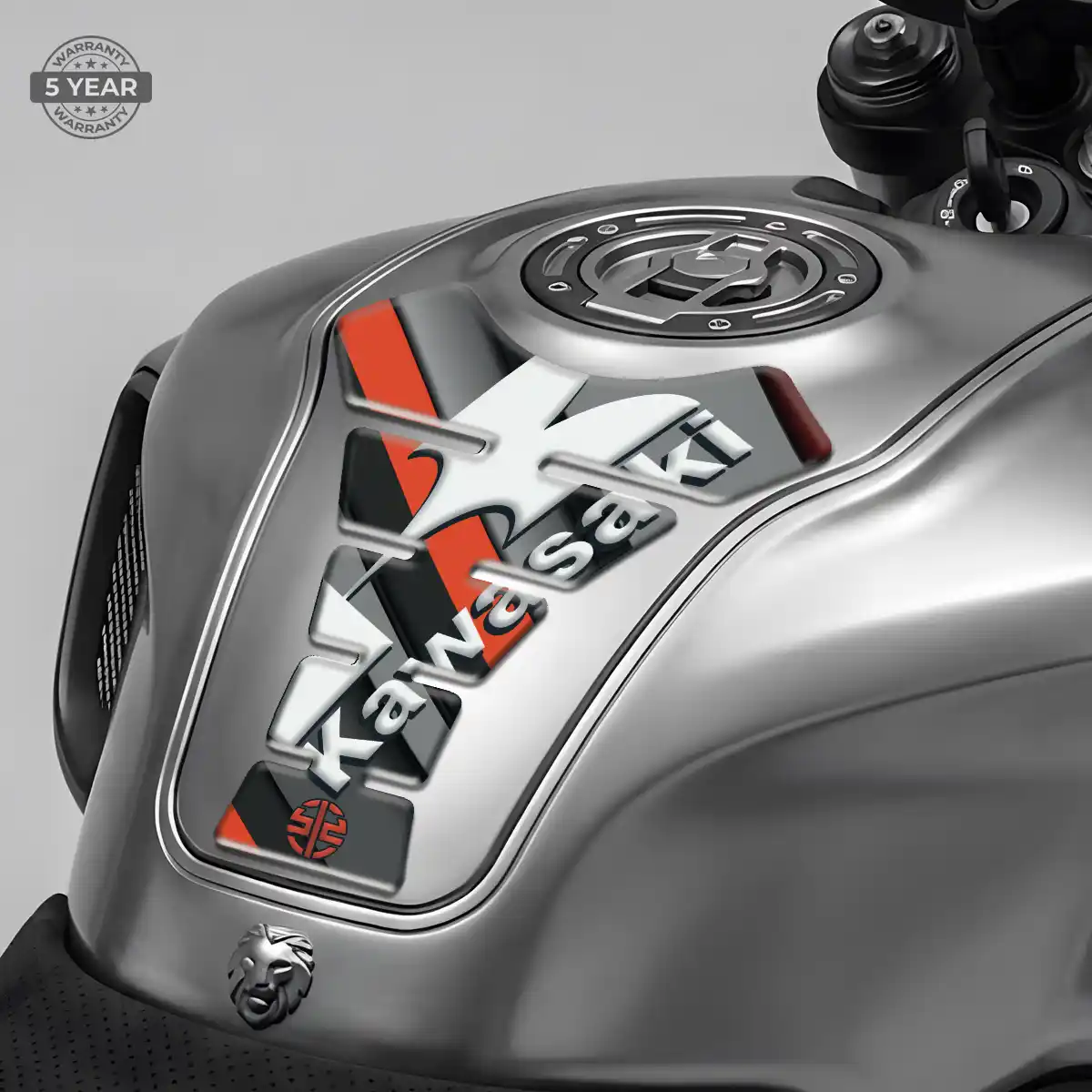 Kawasaki Tank Fuse Pad Motorcycle Sleek Style