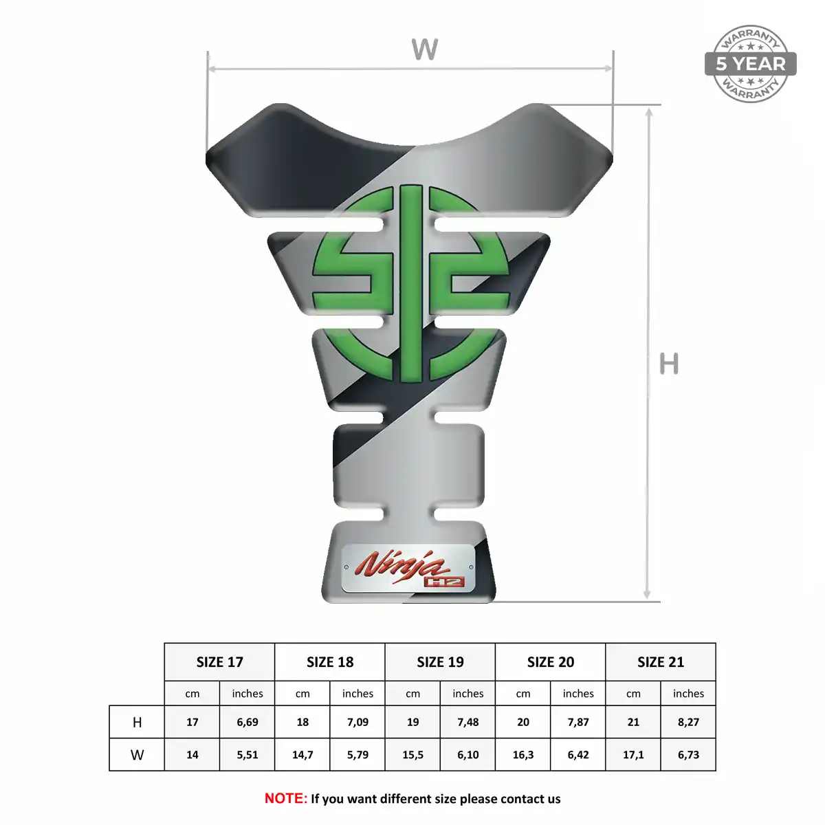 Kawasaki Tank Fuse Pads Deluxe Edition