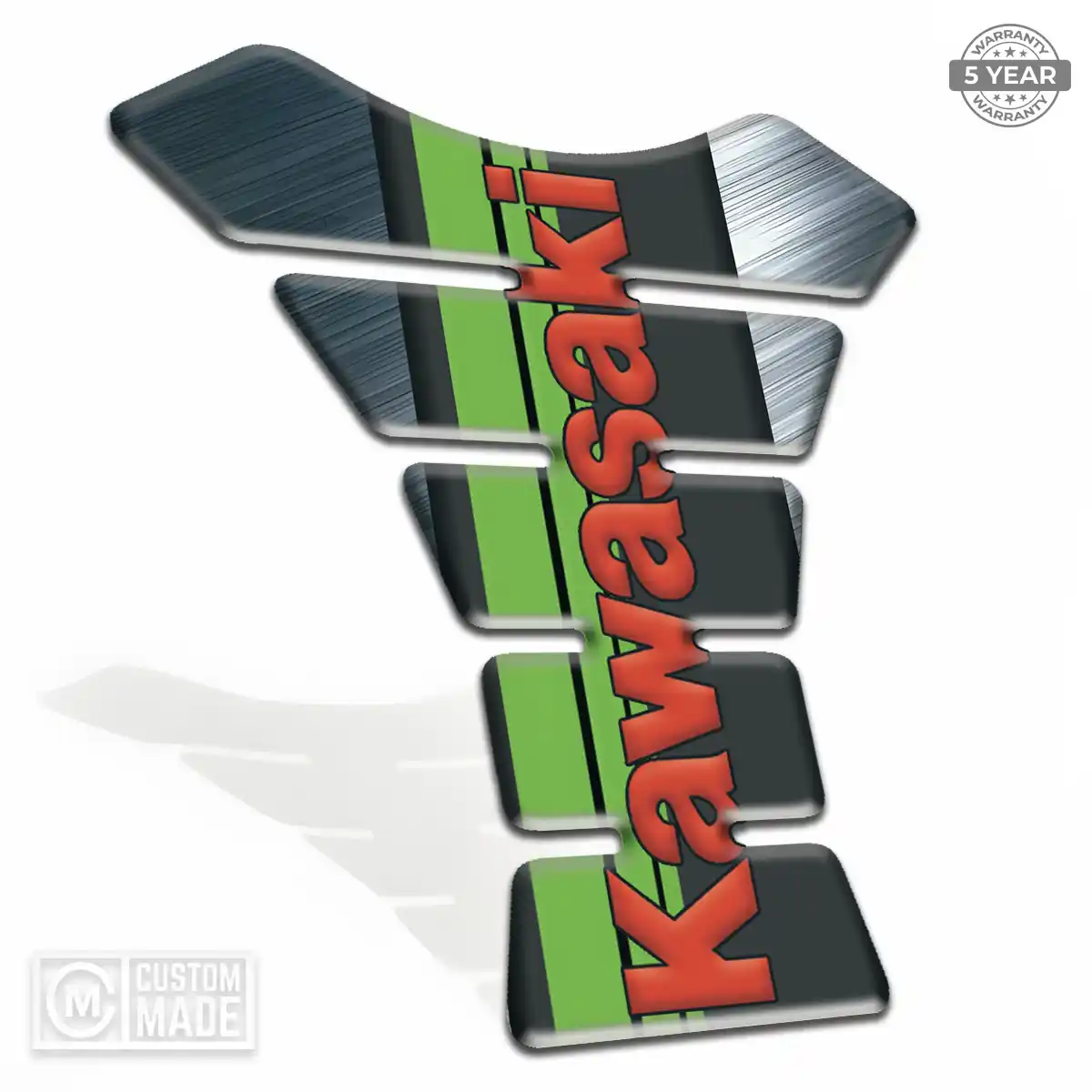 Kawasaki Tank Fuse Pads Elite Finish