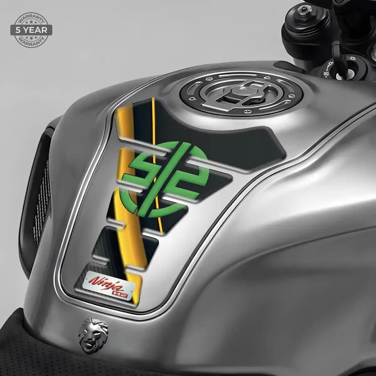 Kawasaki Tank Fuse Pads Refined Design