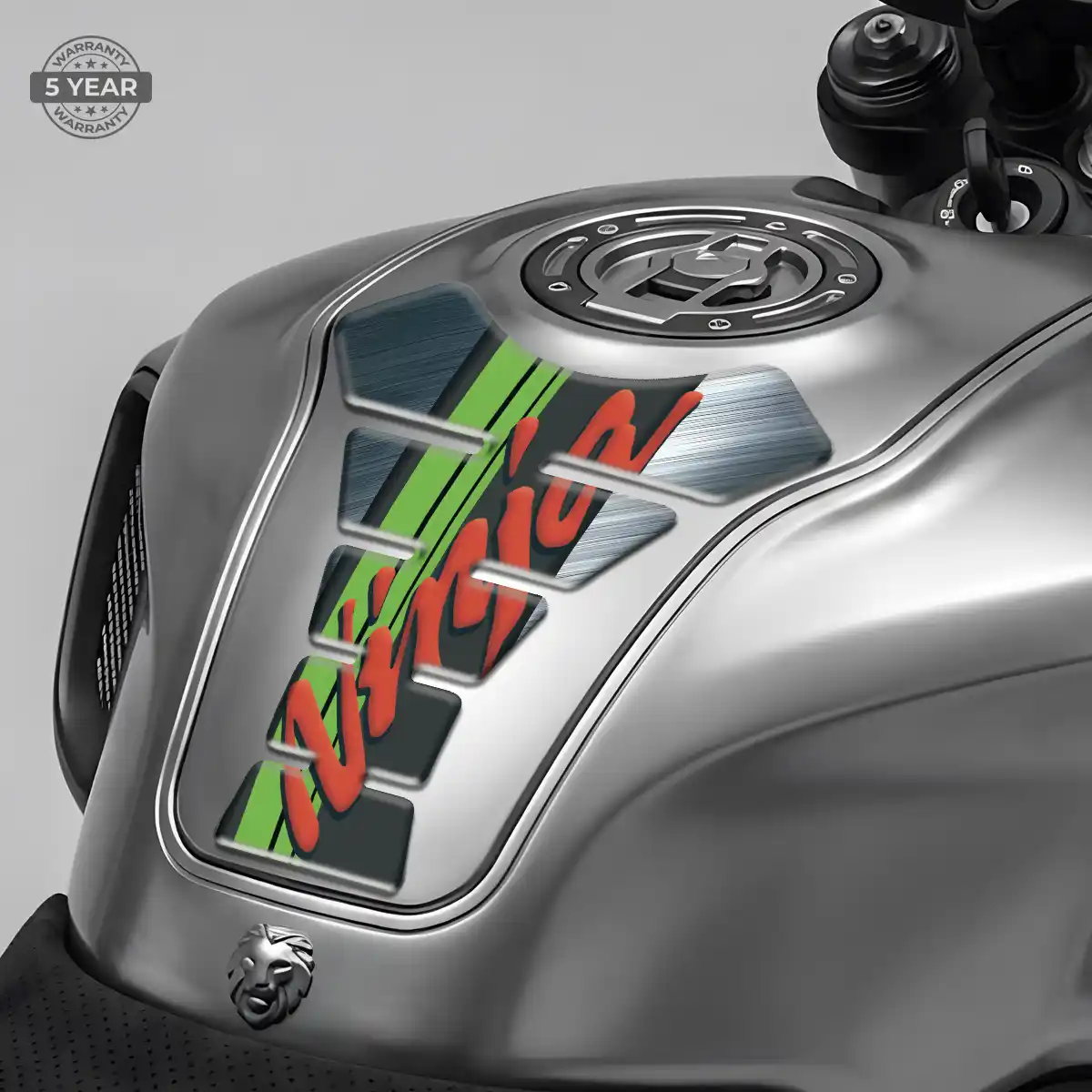 Kawasaki Tank Fuse Pads Sleek Style