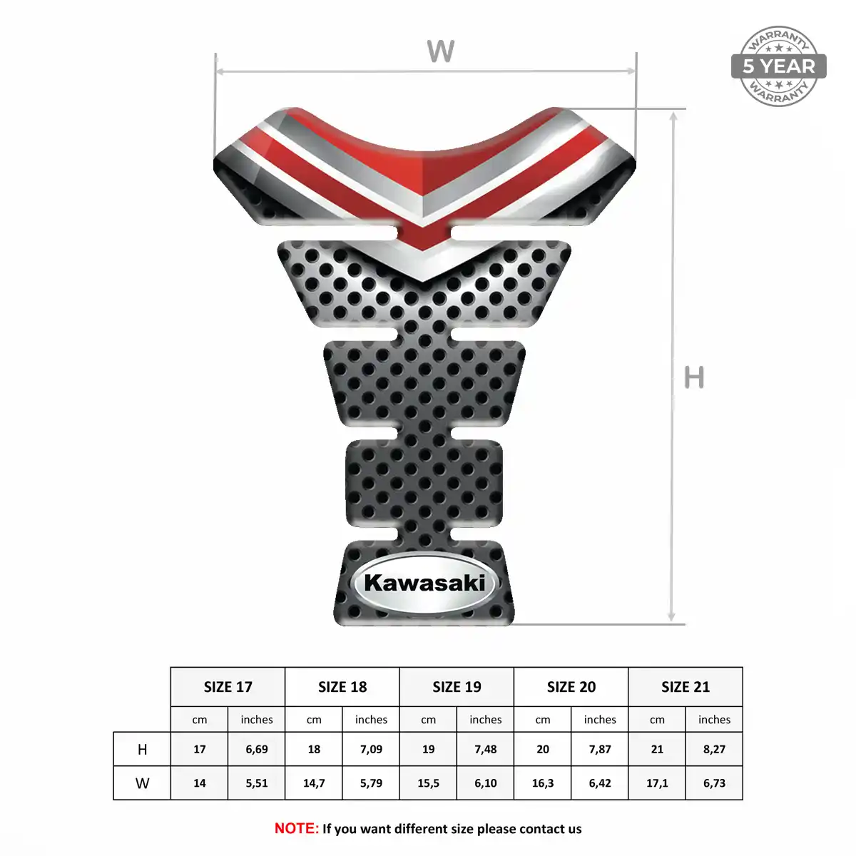 Kawasaki Tank Fuse Protector Elite Edition