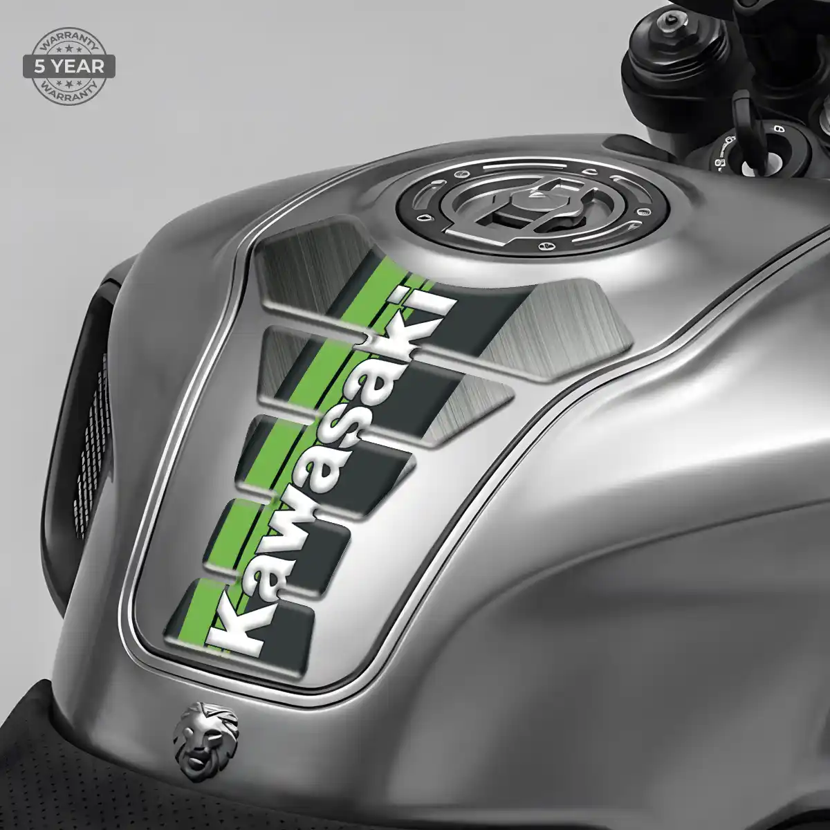 Kawasaki Tank Fuse Protector Motorbike Refined Design