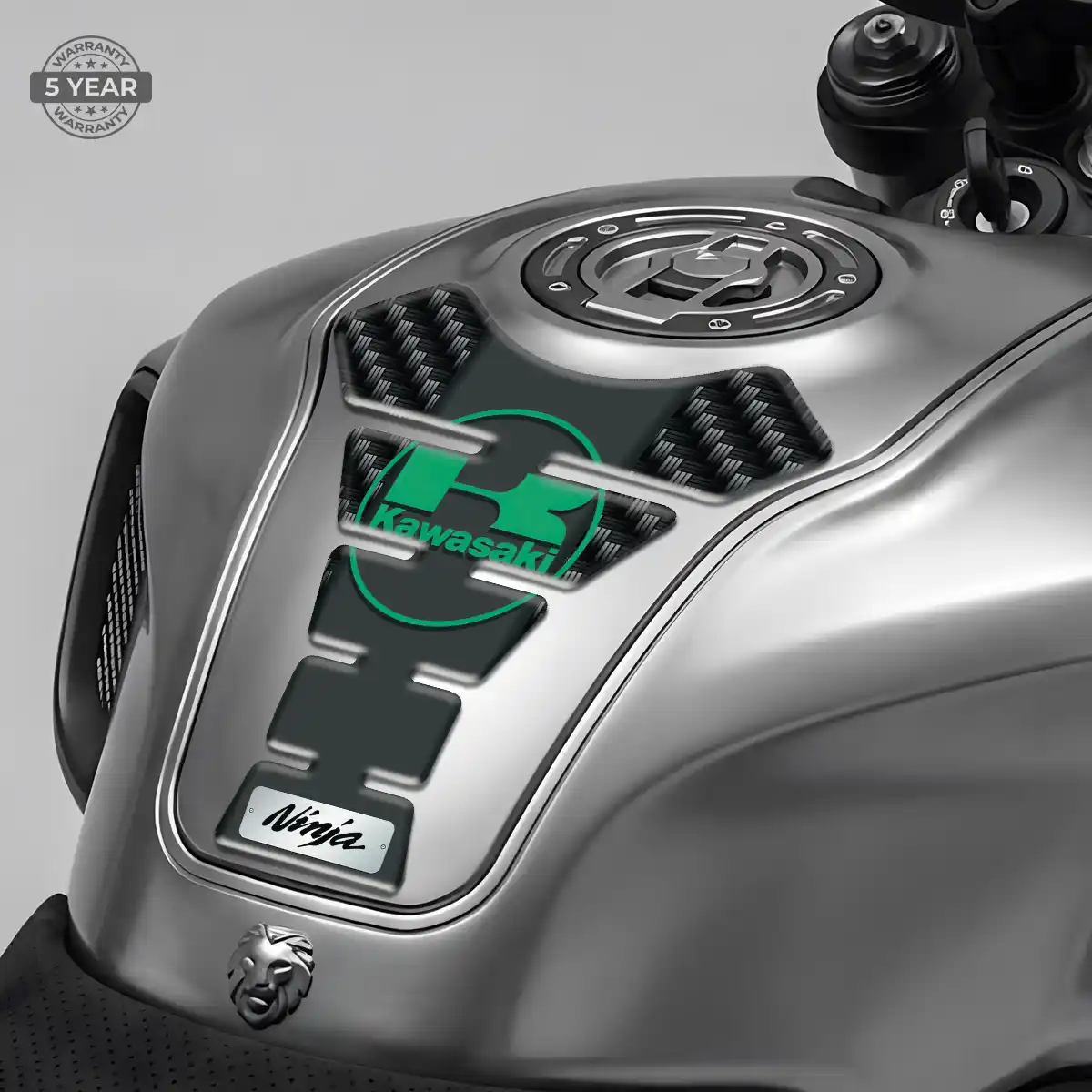 Kawasaki Tank Fuse Protector Motorcycle Elite Finish