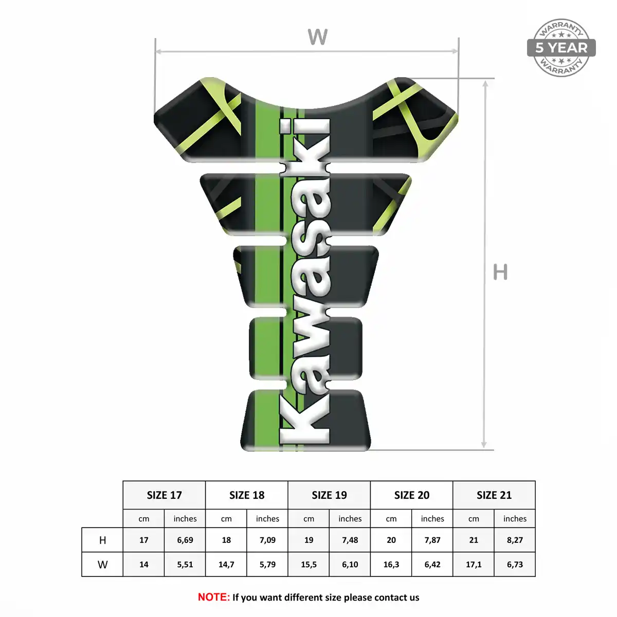 Kawasaki Tank Fuse Refined Design