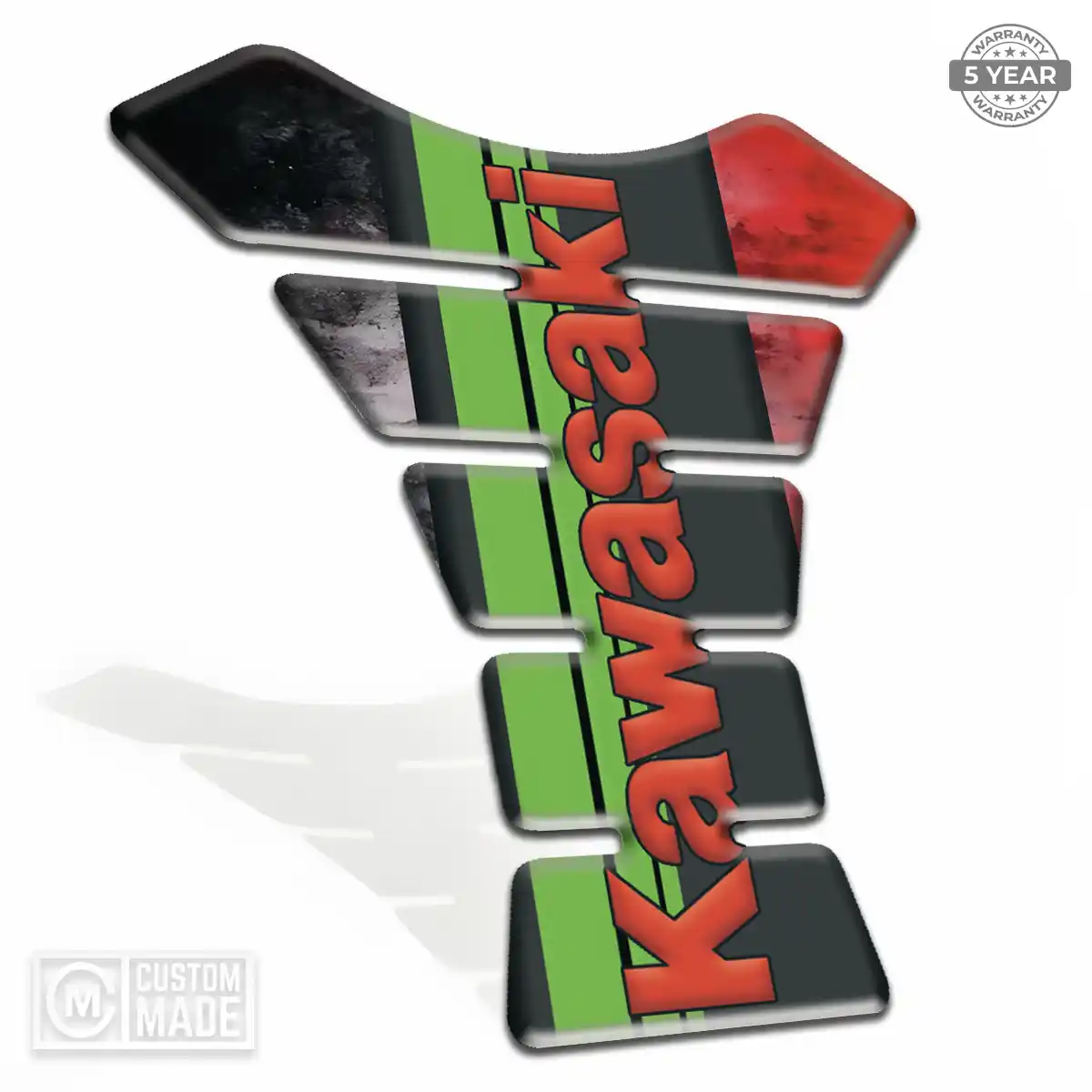 Kawasaki Tank Grip Pad Refined Design