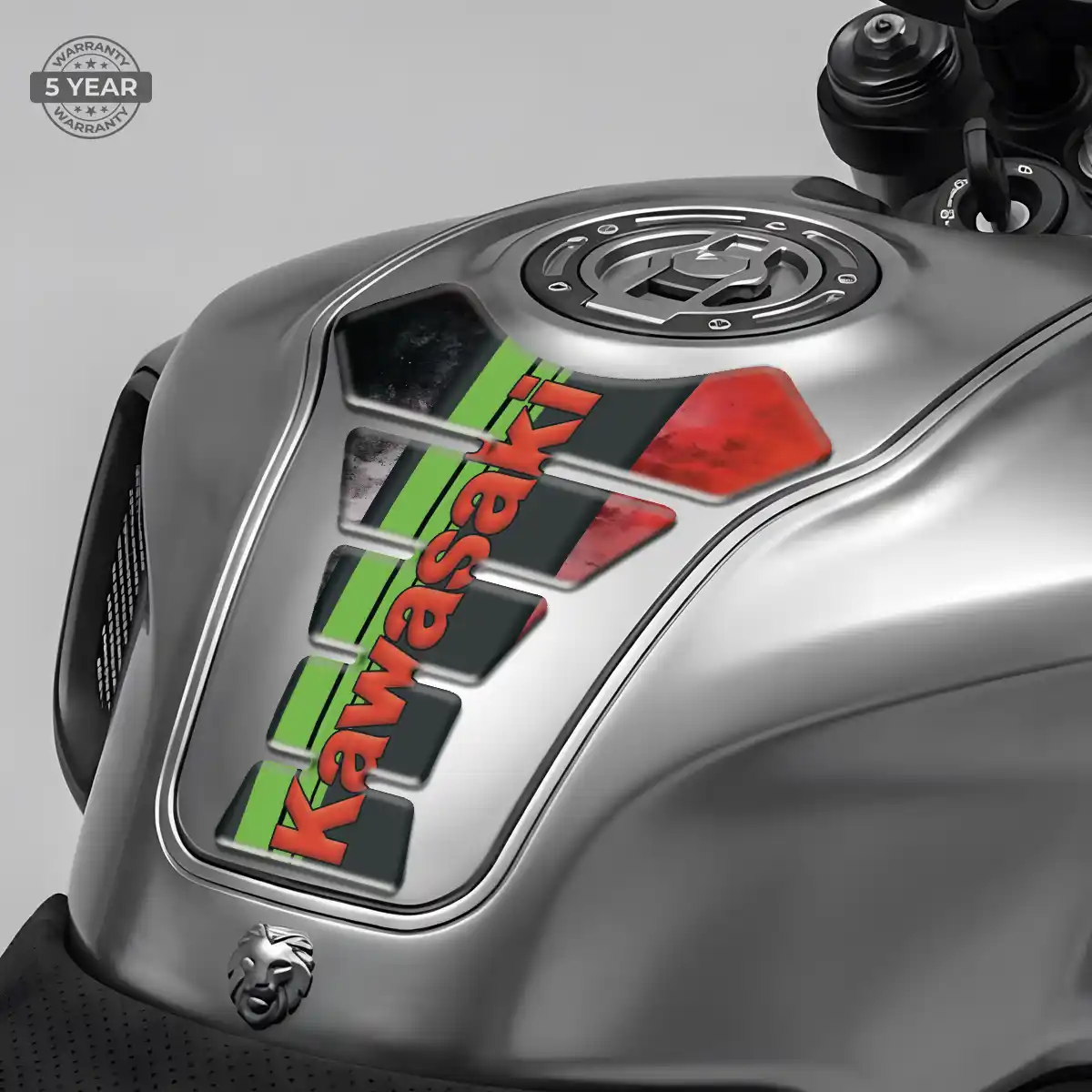 Kawasaki Tank Grip Pad Refined Design