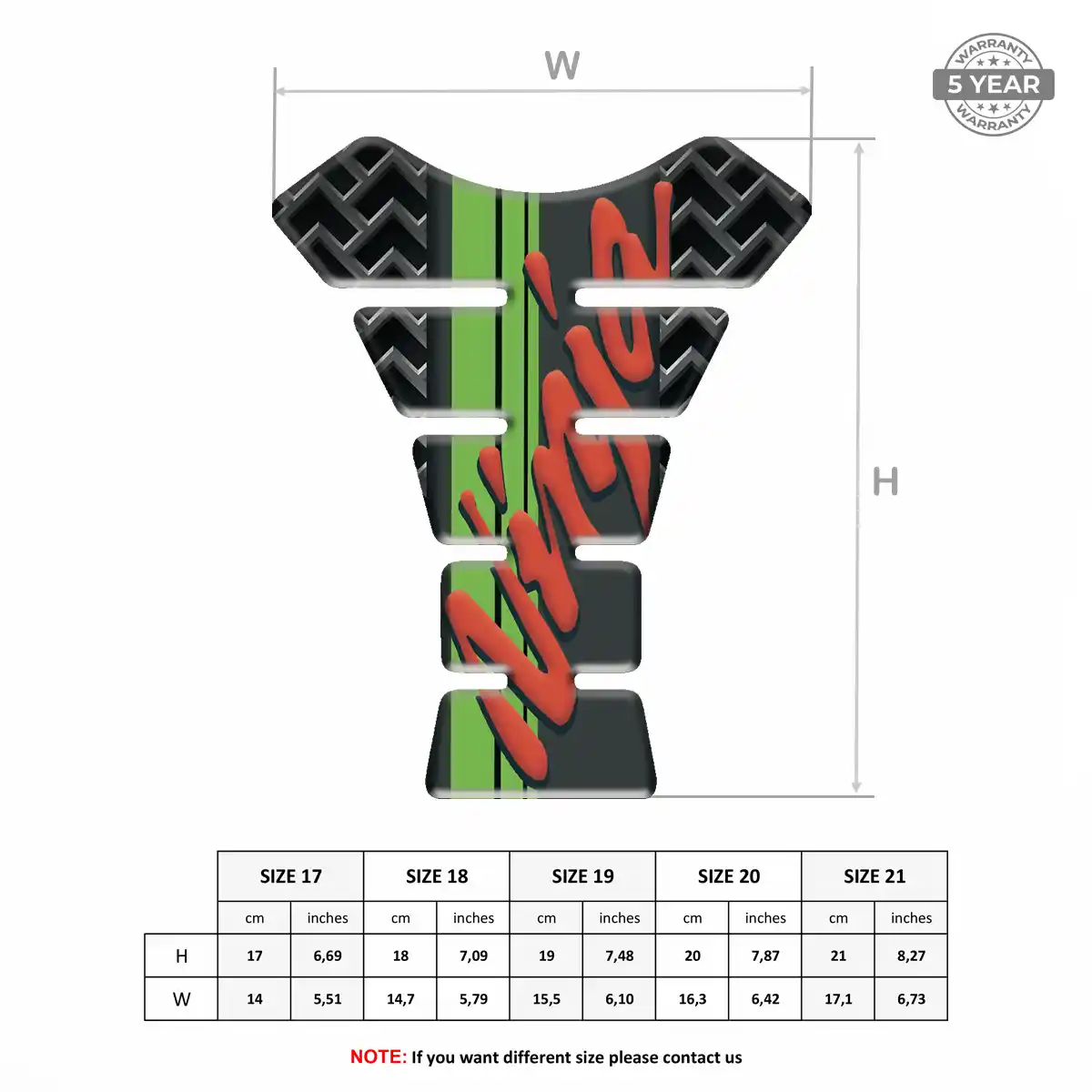 Kawasaki Tank Guard Exclusive Series
