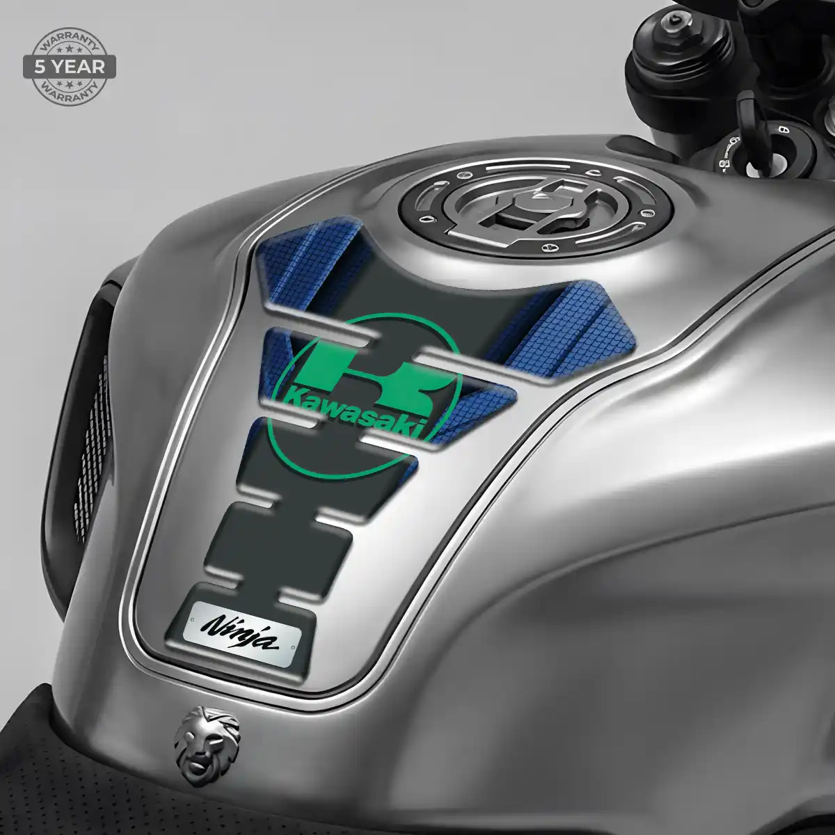 Kawasaki Tank Guard Fuse Motorbike Refined Design