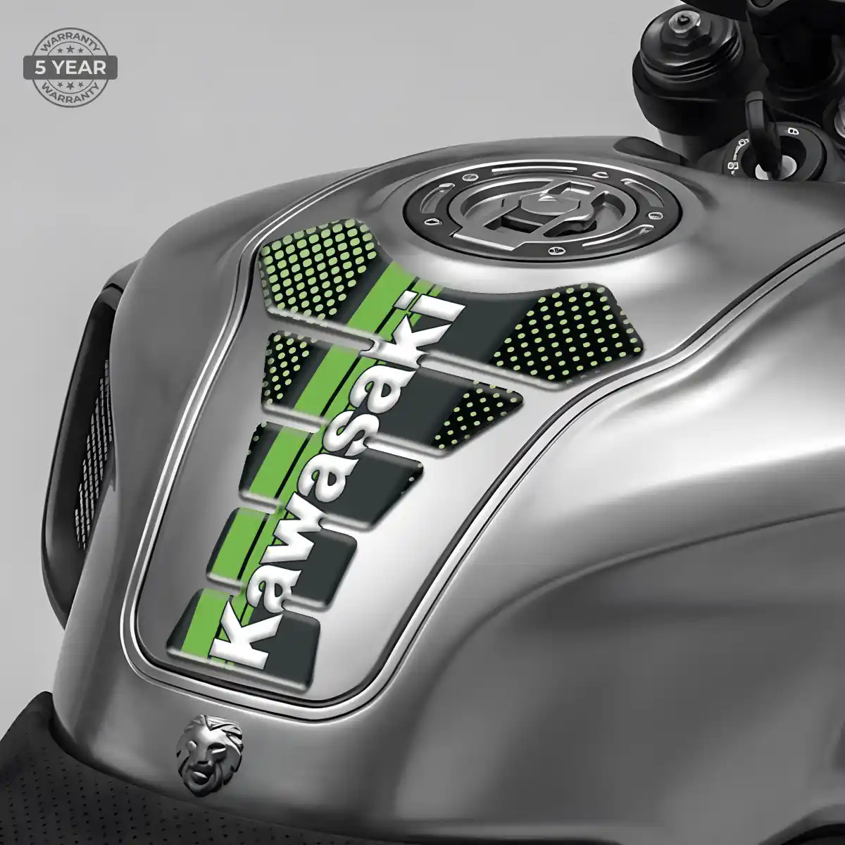 Kawasaki Tank Guard Fuse Sleek Style
