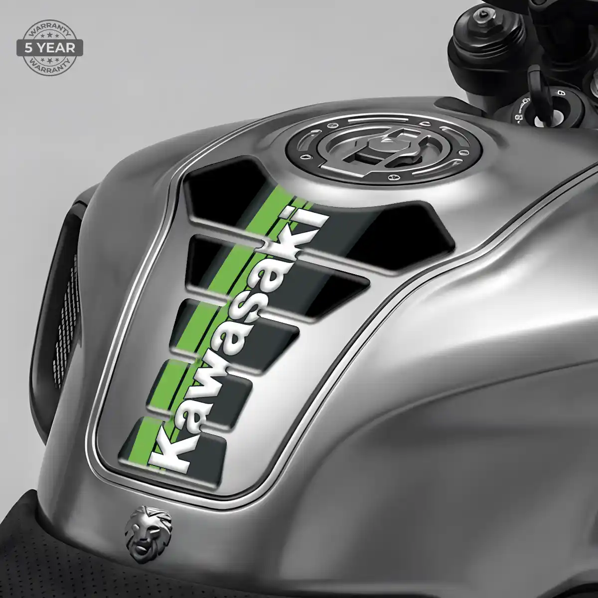 Kawasaki Tank Guard Motorbike Elite Finish