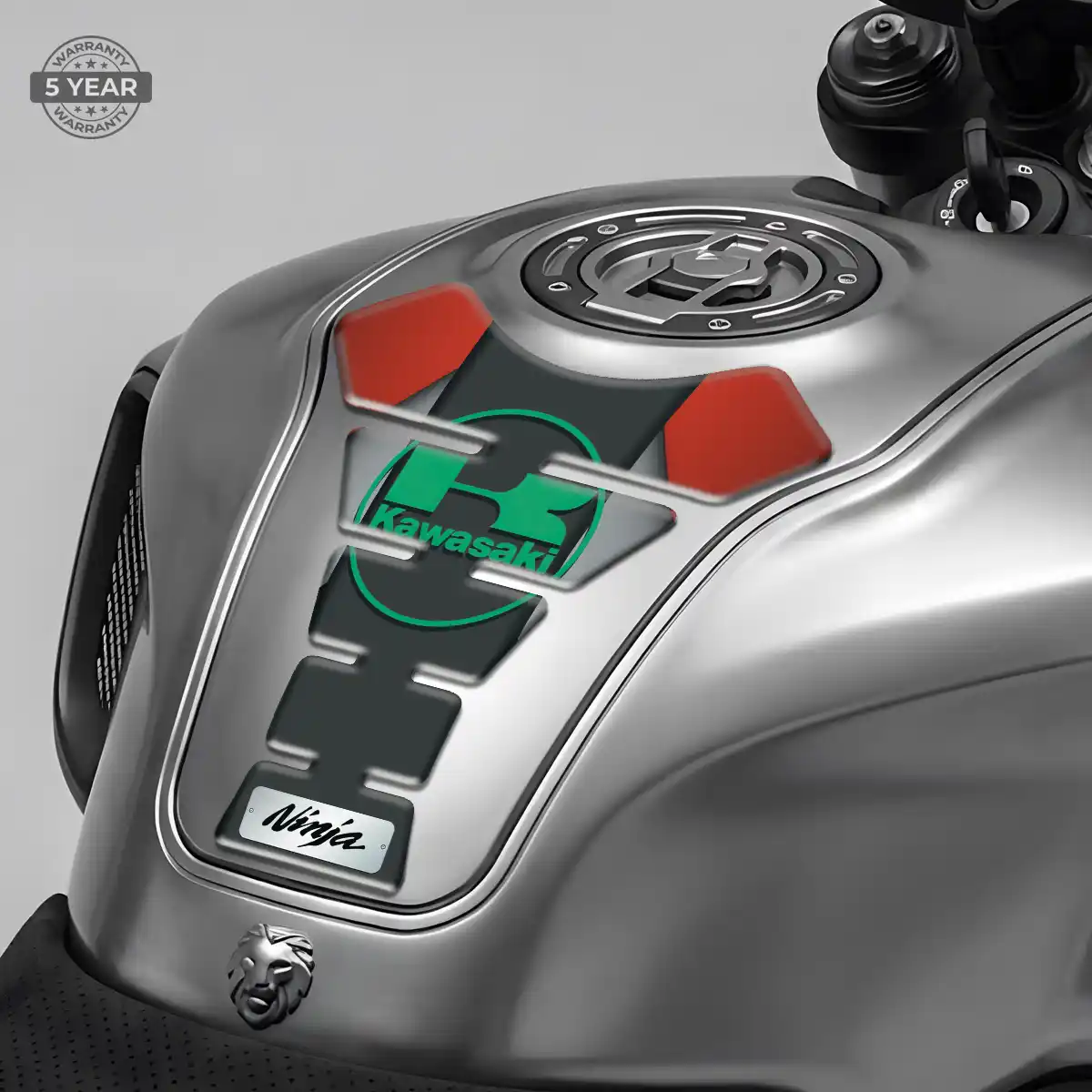 Kawasaki Tank Guard Motorcycle Refined Design