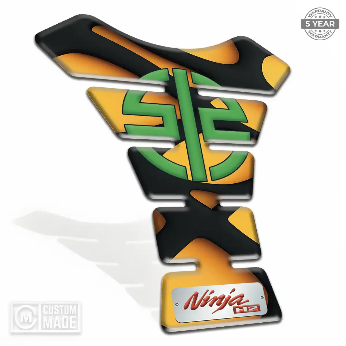 Kawasaki Tank Guard Pad Elite Finish